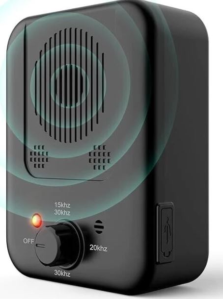 Adjustable Waterproof Anti-Barking Device With Control Up to 50 Ft Range, 3 Levels, Indoor & Outdoor Use