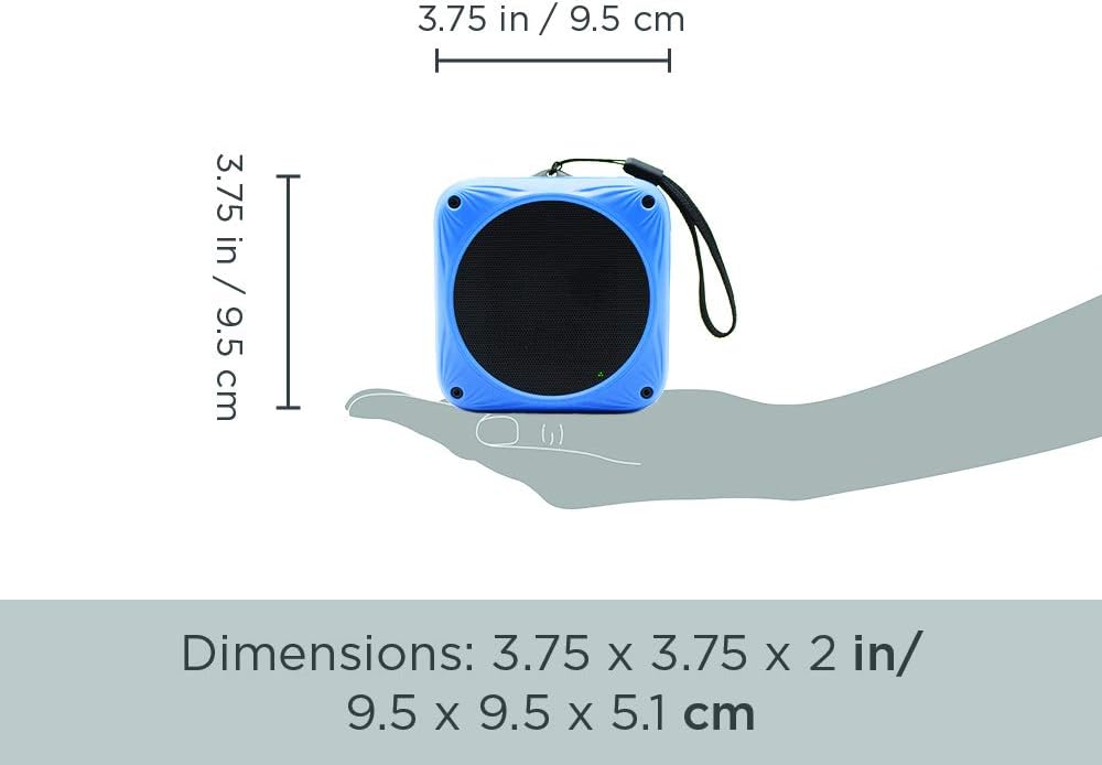 Waterproof Bluetooth speaker, solar & USB rechargeable