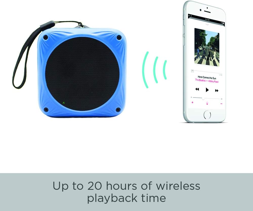 Waterproof Bluetooth speaker, solar & USB rechargeable