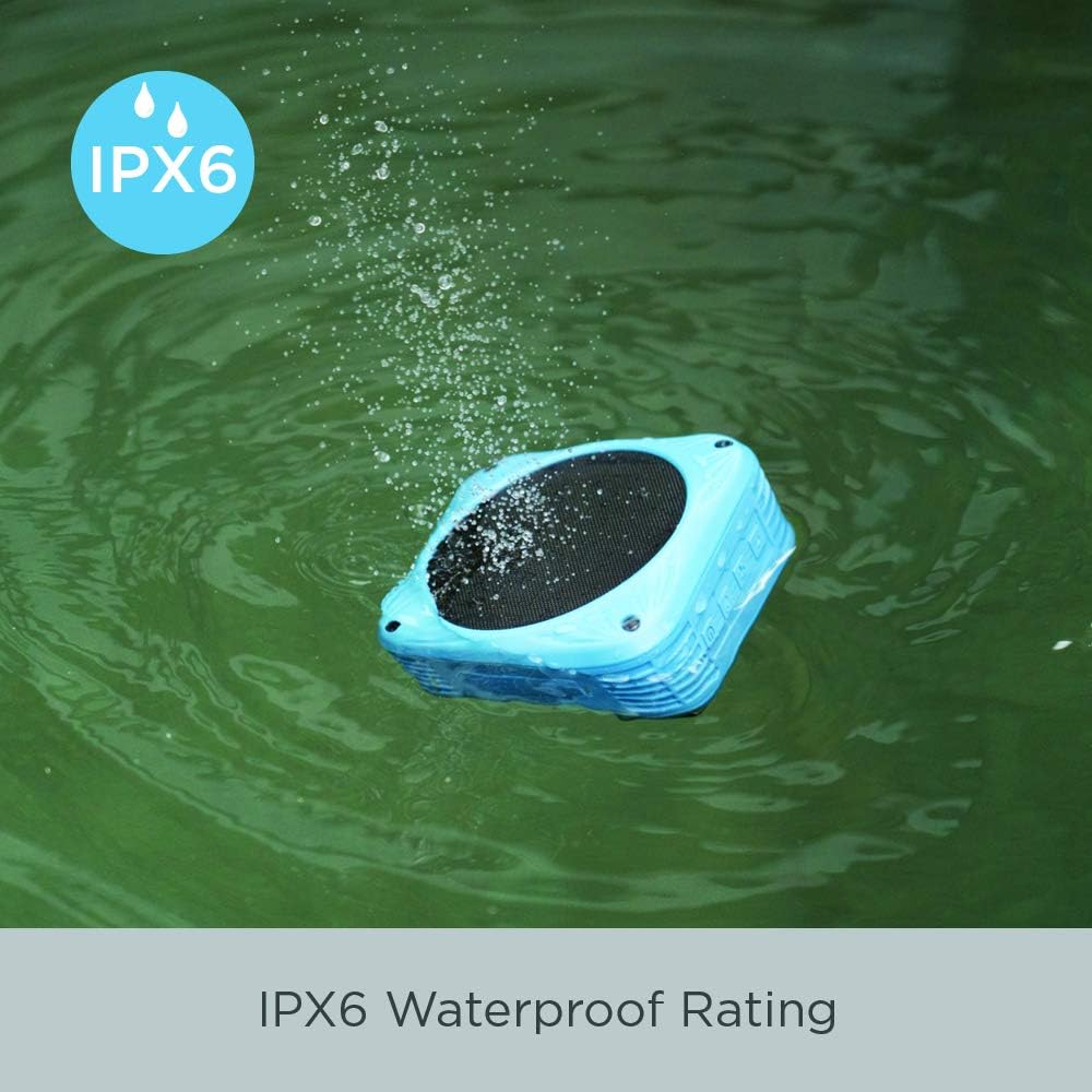 Waterproof Bluetooth speaker, solar & USB rechargeable