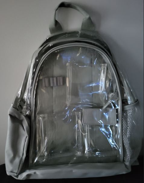 Topaz Heavy Duty Semi-Transparent Backpack