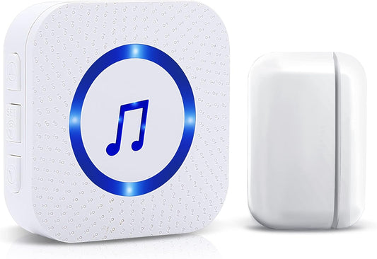 SanJie Wireless Door Chime Sensor with 5 Volume Levels