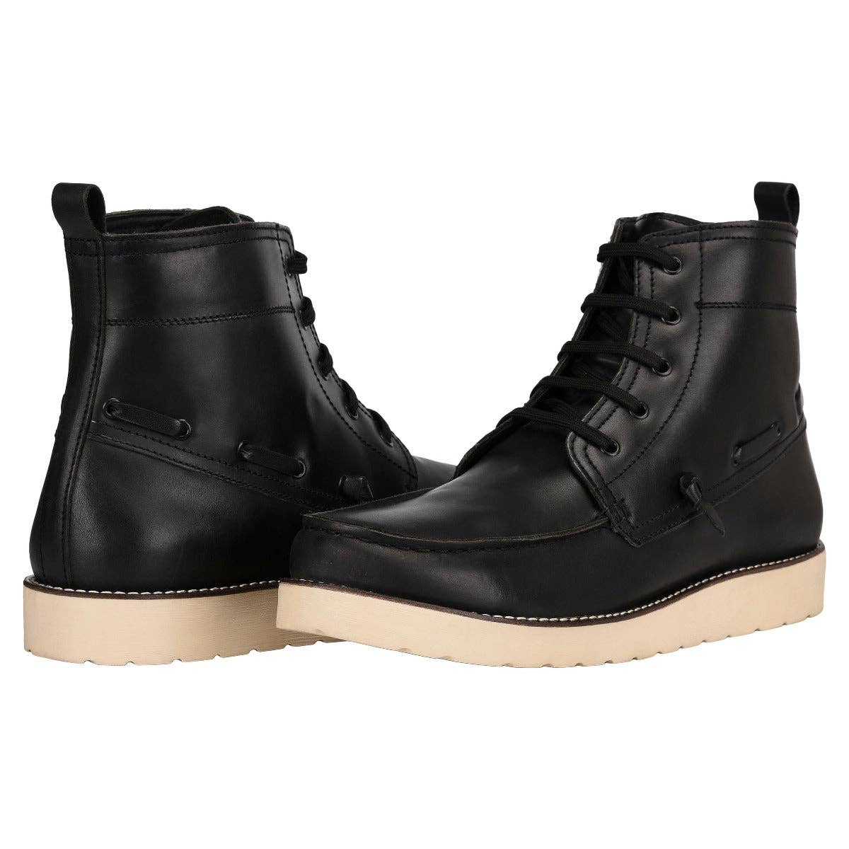 LibertyZeno Auda Leather Lace-Up Boots
