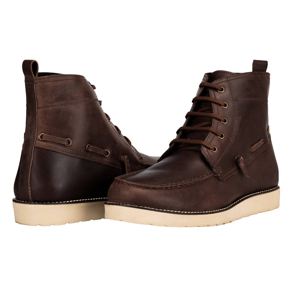 LibertyZeno Auda Leather Lace-Up Boots