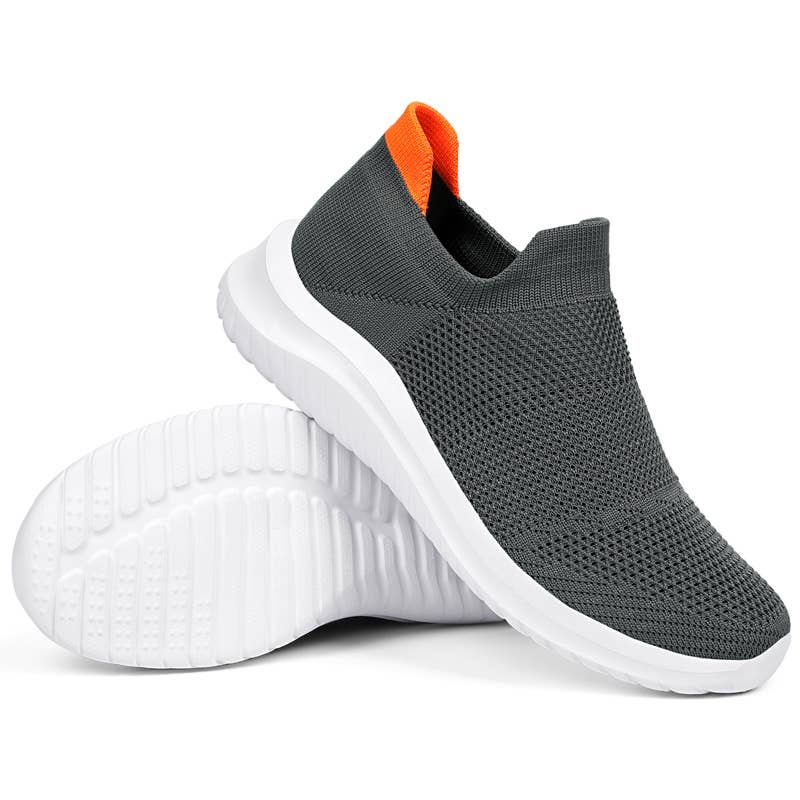 Men Casual Sport Flying Knit Sock Shoes