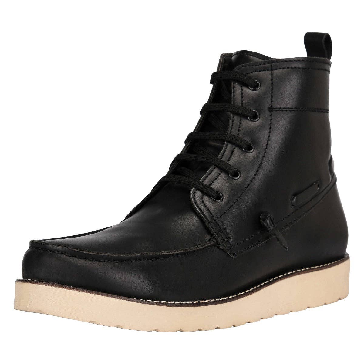 LibertyZeno Auda Leather Lace-Up Boots