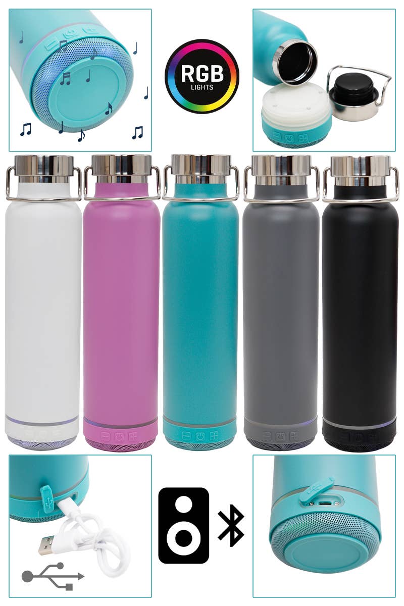 Wireless Bluetooth Speaker Stainless Steel Tumbler (20 oz)